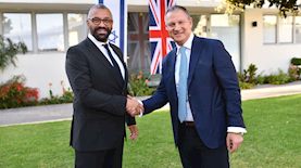 גיימס קלברלי ואראל מרגלית, צילום: יחצ